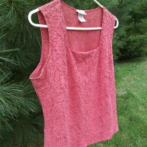 Fashion Bug Lace Tank